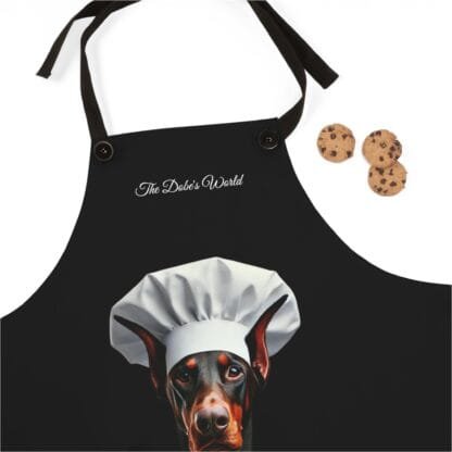The Dobes Apron (AOP) - Kitchen Chef - black - Image 2