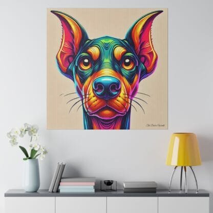 The Dobe´s Matte Canvas, Stretched, 0.75" - Cartoon - Image 12