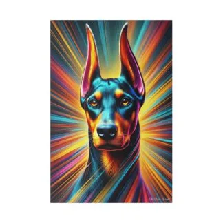 The Dobe´s Matte Canvas, Stretched, 0.75" - blur effect