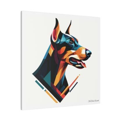 Doberman Matte Canvas, Stretched, 0.75" - Doberman Art II - Image 13