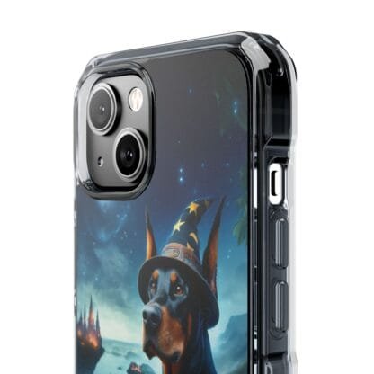 Doberman Magnetic Clear Impact Cases - iPhone - Magic - Image 28
