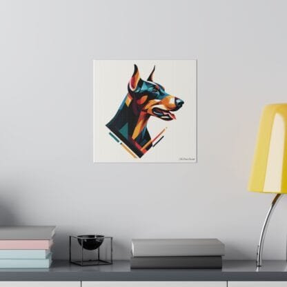 Doberman Matte Canvas, Stretched, 0.75" - Doberman Art II - Image 20