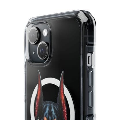 Doberman Magnetic Clear Impact Cases - iPhone - Scary - Image 4