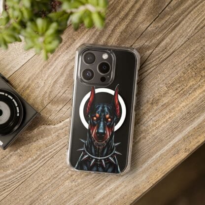 Doberman Magnetic Clear Impact Cases - iPhone - Scary - Image 12