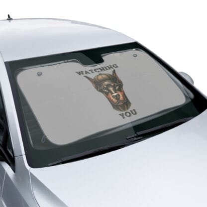 Doberman Car Sun Shades - Watching you - Image 5