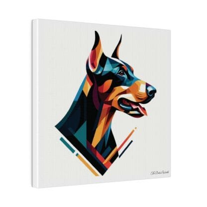 Doberman Matte Canvas, Stretched, 0.75" - Doberman Art II - Image 17