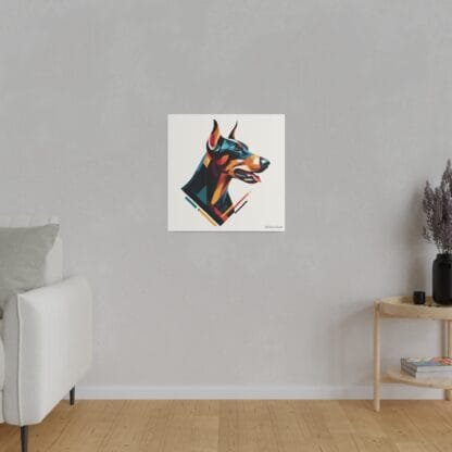 Doberman Matte Canvas, Stretched, 0.75" - Doberman Art II - Image 29