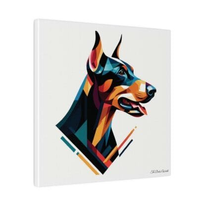 Doberman Matte Canvas, Stretched, 0.75" - Doberman Art II - Image 21