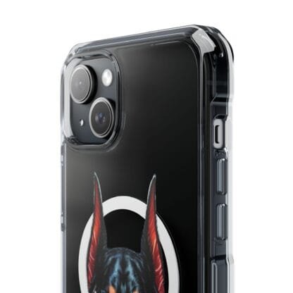 Doberman Magnetic Clear Impact Cases - iPhone - Scary - Image 16