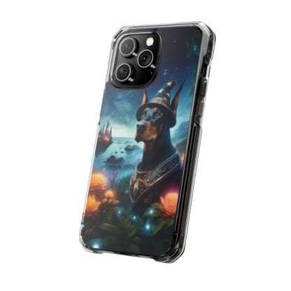 Doberman Magnetic Clear Impact Cases - iPhone - Magic - Image 44
