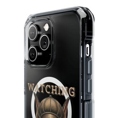 Doberman Magnetic Clear Impact Cases - iPhone - Watching You - Image 46