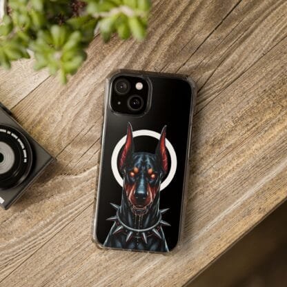 Doberman Magnetic Clear Impact Cases - iPhone - Scary - Image 30