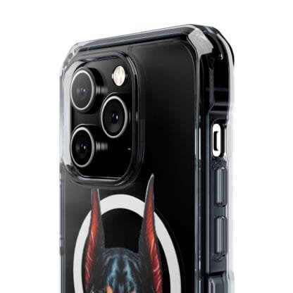 Doberman Magnetic Clear Impact Cases - iPhone - Scary - Image 34