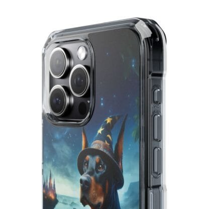 Doberman Magnetic Clear Impact Cases - iPhone - Magic - Image 22