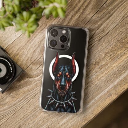 Doberman Magnetic Clear Impact Cases - iPhone - Scary - Image 24
