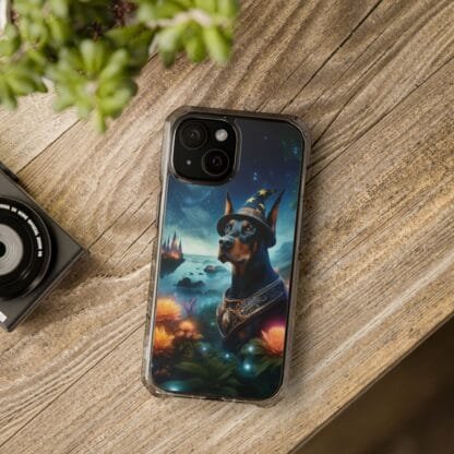 Doberman Magnetic Clear Impact Cases - iPhone - Magic - Image 6