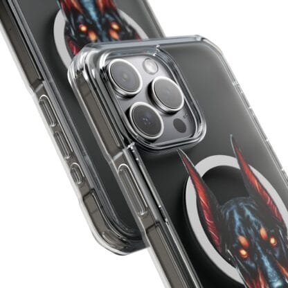 Doberman Magnetic Clear Impact Cases - iPhone - Scary - Image 21