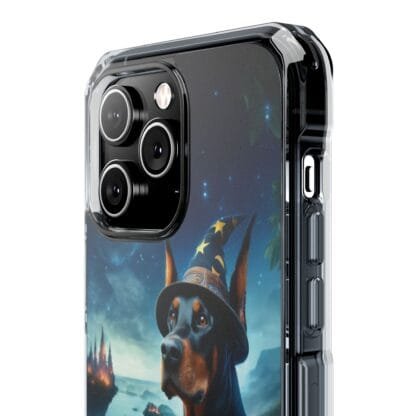 Doberman Magnetic Clear Impact Cases - iPhone - Magic - Image 46