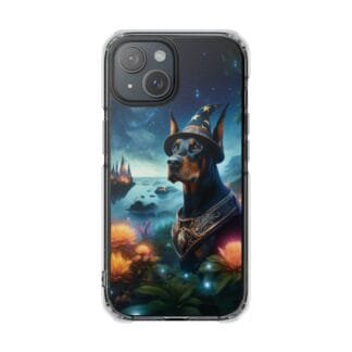Doberman Magnetic Clear Impact Cases - iPhone - Magic