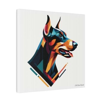 Doberman Matte Canvas, Stretched, 0.75" - Doberman Art II - Image 25
