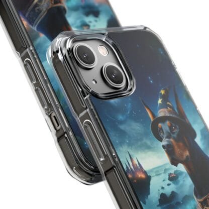 Doberman Magnetic Clear Impact Cases - iPhone - Magic - Image 27
