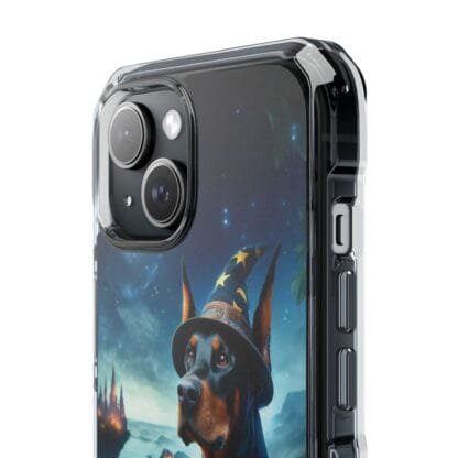 Doberman Magnetic Clear Impact Cases - iPhone - Magic - Image 4