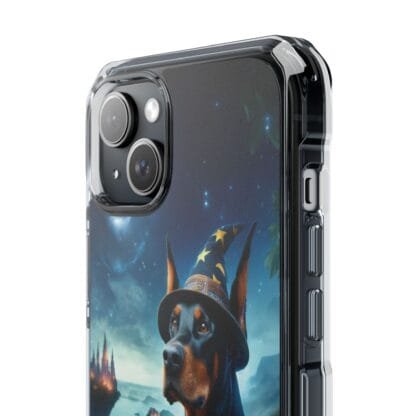 Doberman Magnetic Clear Impact Cases - iPhone - Magic - Image 16