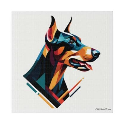 Doberman Matte Canvas, Stretched, 0.75" - Doberman Art II - Image 18