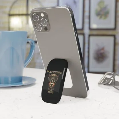 Doberman Phone Click-On Grip - Watching You - black - Image 2