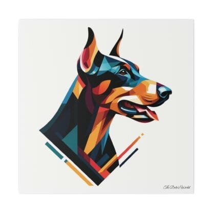 Doberman Matte Canvas, Stretched, 0.75" - Doberman Art II - Image 14