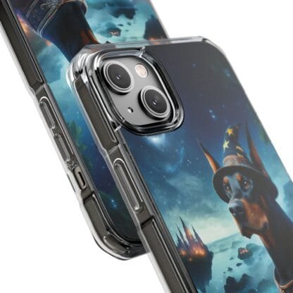 Doberman Magnetic Clear Impact Cases - iPhone - Magic - Image 39