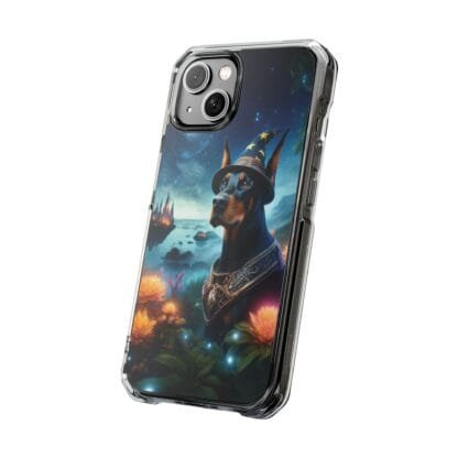 Doberman Magnetic Clear Impact Cases - iPhone - Magic - Image 26