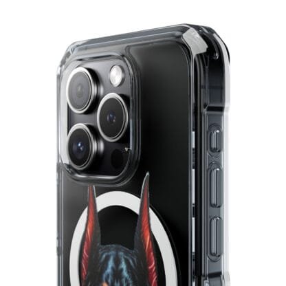 Doberman Magnetic Clear Impact Cases - iPhone - Scary - Image 10