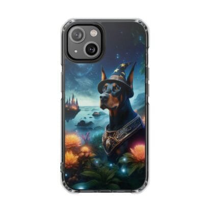 Doberman Magnetic Clear Impact Cases - iPhone - Magic - Image 25