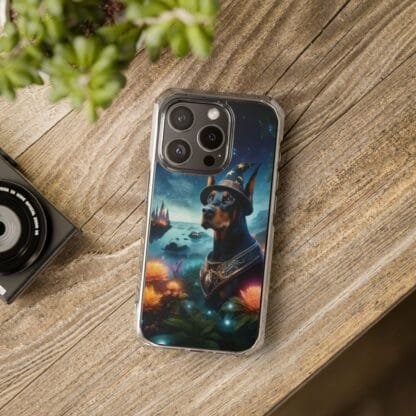Doberman Magnetic Clear Impact Cases - iPhone - Magic - Image 12