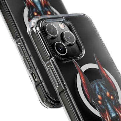 Doberman Magnetic Clear Impact Cases - iPhone - Scary - Image 45