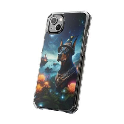 Doberman Magnetic Clear Impact Cases - iPhone - Magic - Image 38