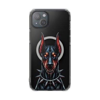 Doberman Magnetic Clear Impact Cases - iPhone - Scary - Image 13
