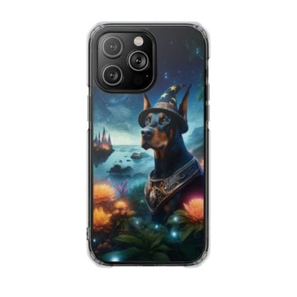 Doberman Magnetic Clear Impact Cases - iPhone - Magic - Image 43