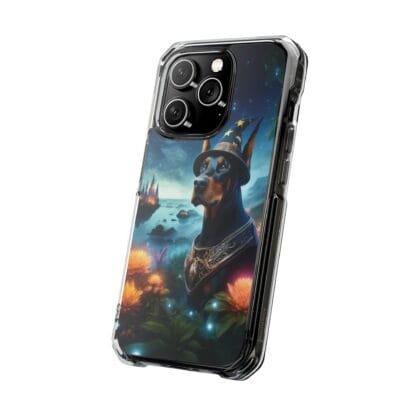 Doberman Magnetic Clear Impact Cases - iPhone - Magic - Image 32