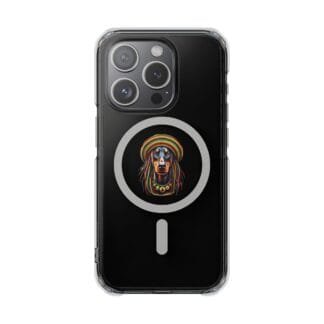 Doberman Magnetic Clear Impact Cases - iPhone - Jamaica