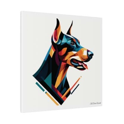Doberman Matte Canvas, Stretched, 0.75" - Doberman Art II - Image 28