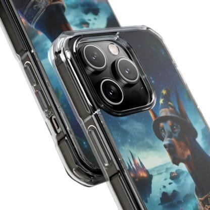 Doberman Magnetic Clear Impact Cases - iPhone - Magic - Image 33