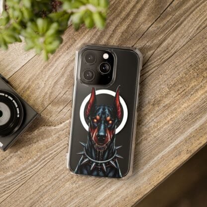 Doberman Magnetic Clear Impact Cases - iPhone - Scary - Image 36