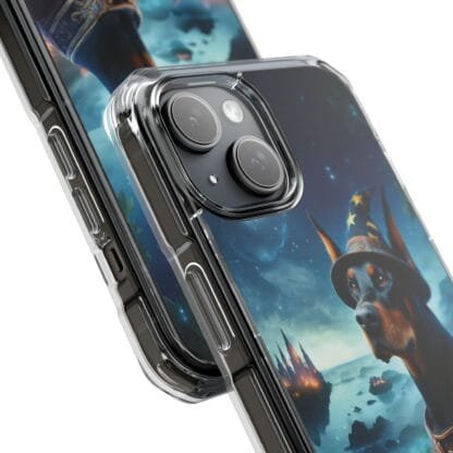 Doberman Magnetic Clear Impact Cases - iPhone - Magic - Image 3