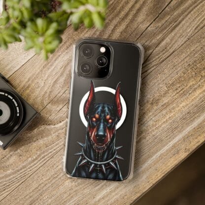 Doberman Magnetic Clear Impact Cases - iPhone - Scary - Image 48