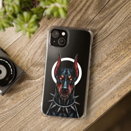 Doberman Magnetic Clear Impact Cases - iPhone - Scary - Image 42