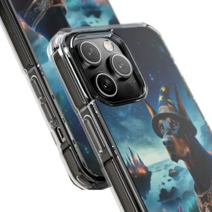 Doberman Magnetic Clear Impact Cases - iPhone - Magic - Image 45