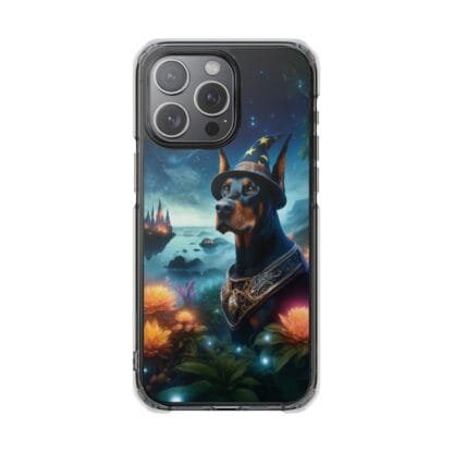 Doberman Magnetic Clear Impact Cases - iPhone - Magic - Image 19